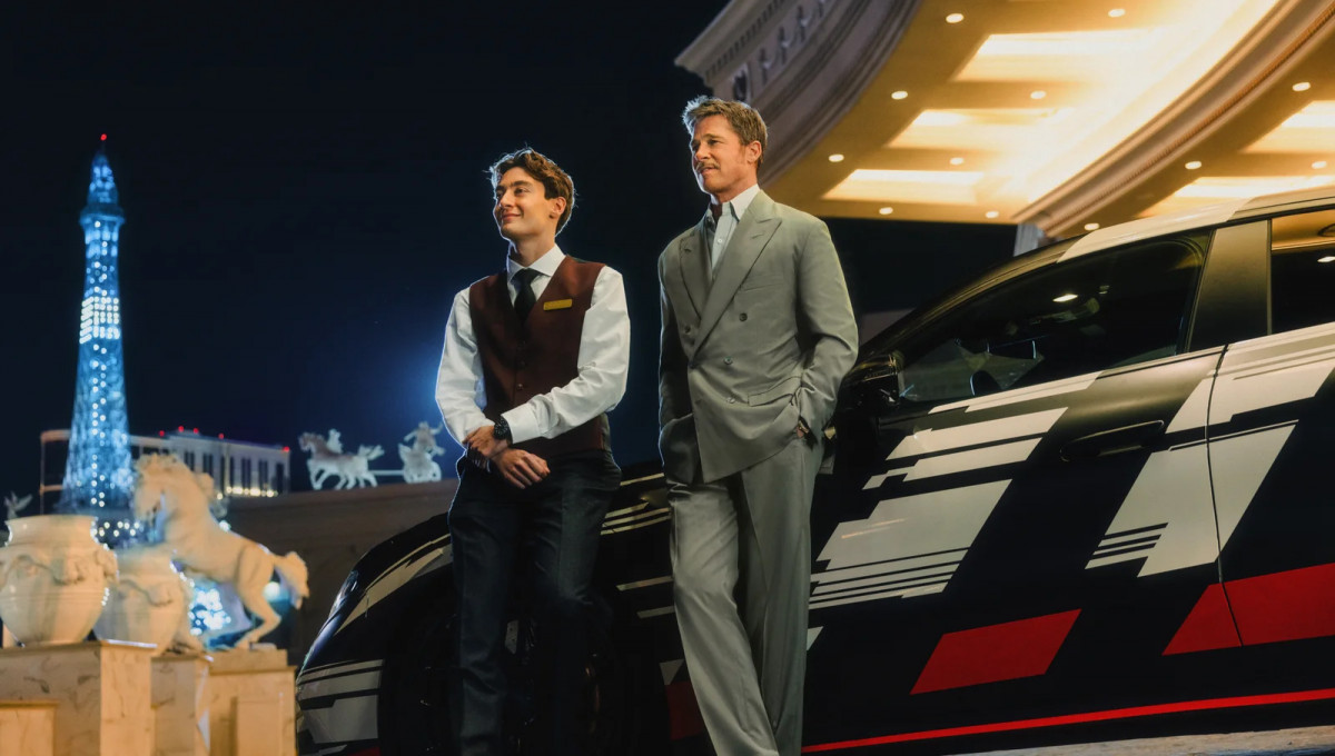 Brad Pitt and George Russell Showcase the Latest Mercedes-AMG Prototype