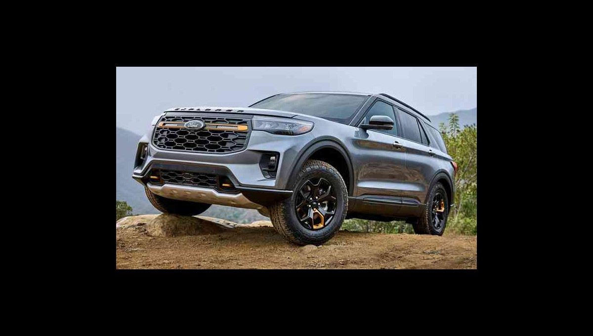 Ford Explorer Tremor: new off-road version with reinforced chassis and Torsen differential
