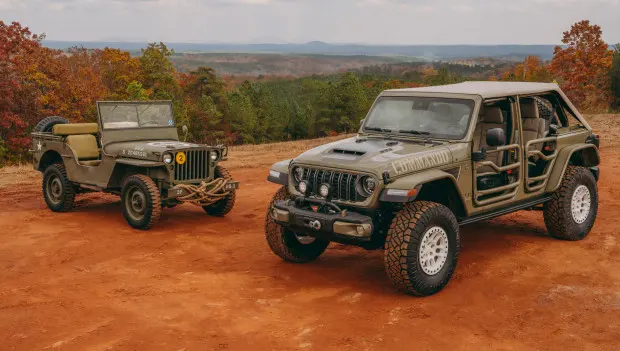 Jeep Wrangler Commando: Limited-Edition Off-Roader for Veterans Packs 705-HP V8 and Military-Inspired Style
