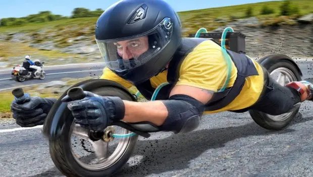 Pac-Man on Wheels: Meet the ‘Motorcycle Man’ Freaking Out America