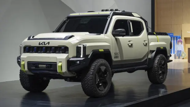 Kia Admits the Rugged-Looking Tasman Pickup’s Styling “Needs Improvement”