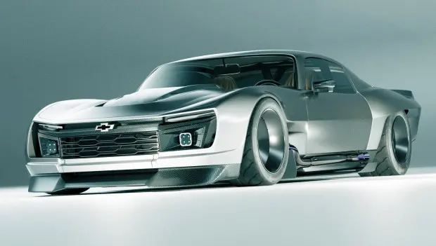 Wild 1970 Chevrolet Camaro X28 Concept Reimagines the Classic Muscle Car With a Dramatic Modern Twist