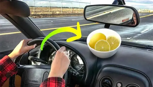 Warum Zitronenschalen ins Auto gehören: Der einfache Trick, den nicht jeder kennt