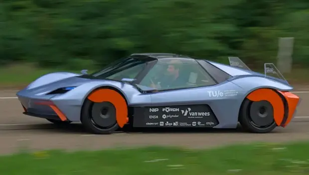 Studierende entwickeln Elektroauto, das Reifen- und Bremsstaub auffängt