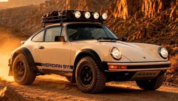 Built for the Backcountry: Meridian 911 Reimagines the Classic Porsche as an Off-Road Restomod
