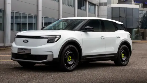 Ford Turns Electric Explorer Into a Cargo Van With the New Explorer Van