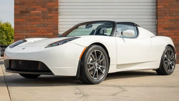 Pricier Than a New Porsche: 2008 Tesla Roadster With Just 574 Miles Listed for Sale