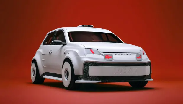 Alpine and Lacoste Reveal A290 Rally Concept, Hinting at a 300-HP Performance Model