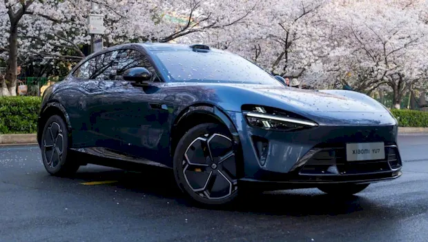 Xiaomi's second electric car, the YU7 crossover, was shown live for the first time.