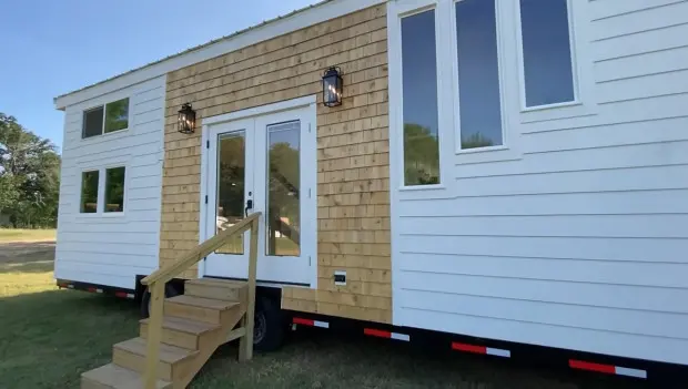 Scout Tiny Home Brings Full-Size Living to a Compact Footprint With a Spacious Bedroom and Oversized Kitchen