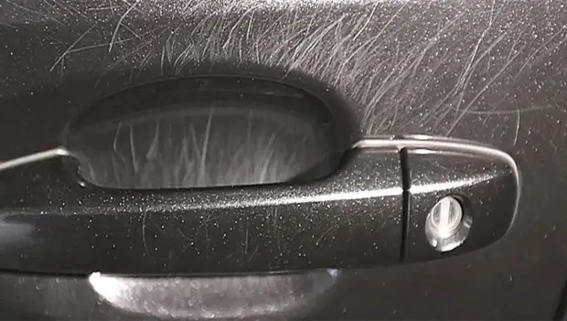 Simple and Effective Way to Remove Scratches Around Car Door Handles