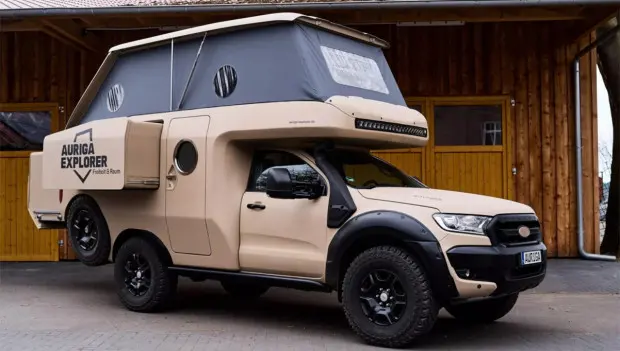 Ford Ranger Transformed Into a Tiny Home on Wheels: Kitchen, Shower, and Two Bedrooms in a Compact Package