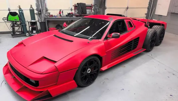Six-Wheel Ferrari Testarossa Sinks Into Scandal as Its Creators Turn on Each Other