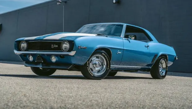 Start Summer Right With This LeMans Blue 1969 Camaro Z/28 Powered by a Legendary 302 V8
