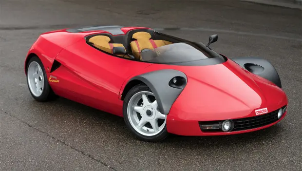Striking Concept Car: The 1993 Ferrari Conciso Is Unforgettable at First Sight