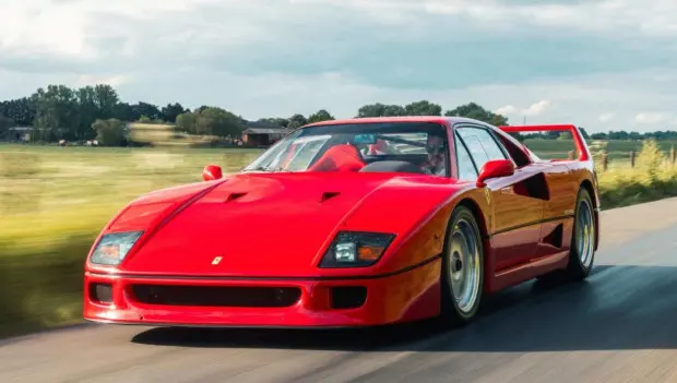 One of the Rarest Ferrari F40s With a Unique Factory Option Sold at Auction