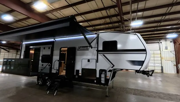 2026 Coleman 2800Sundeck Combines Luxury RV Living With a Surprisingly Affordable Side Patio