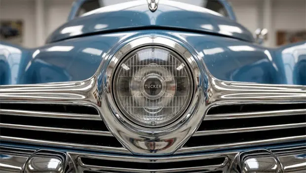 The Car With a Turning Headlight and a Helicopter Engine: The Story of the Tucker 48