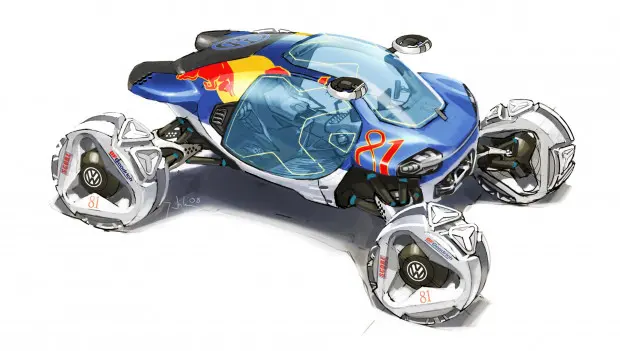 How Designers Envisioned Racing Cars of 2025 Back in 2008