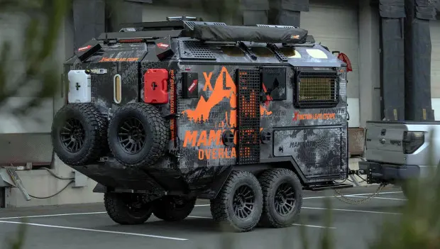 Extreme Camper Bunker Built for Survival Even Features a Wild Animal Defense Spray System