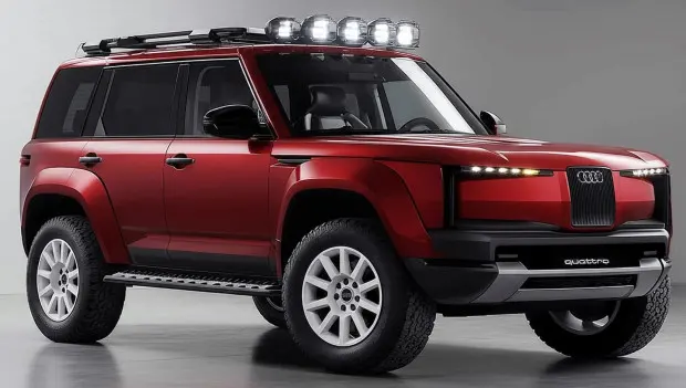 Audi Quattro Reimagined: Unofficial Render Hints at a New Off-Road Monster