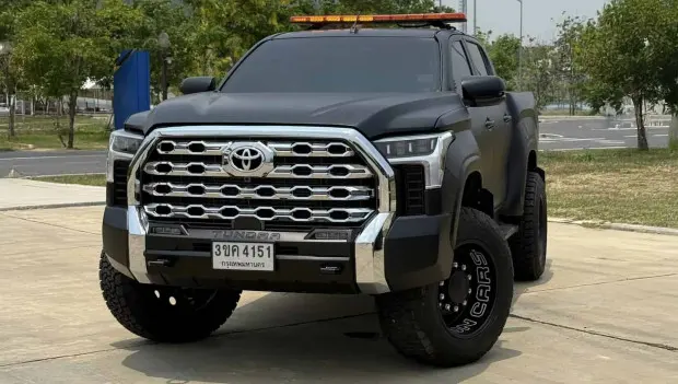 In Thailand, Toyota Hilux was turned into an indistinguishable copy of the Tundra pickup