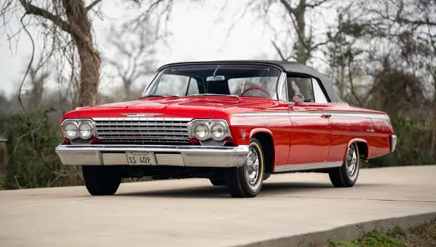 Rare 1962 Impala SS Convertible With Dual-Quad 409 Reappears After 17 Years