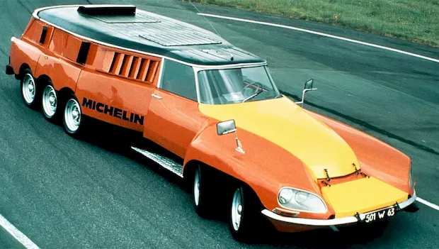This Twin-Engine 10-Wheeled Wagon Is One of the Craziest Cars