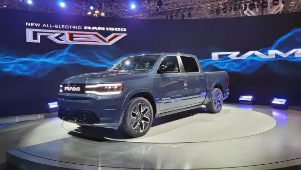 Ram is not giving up on electric vehicles, but first the Hemi V8 engine