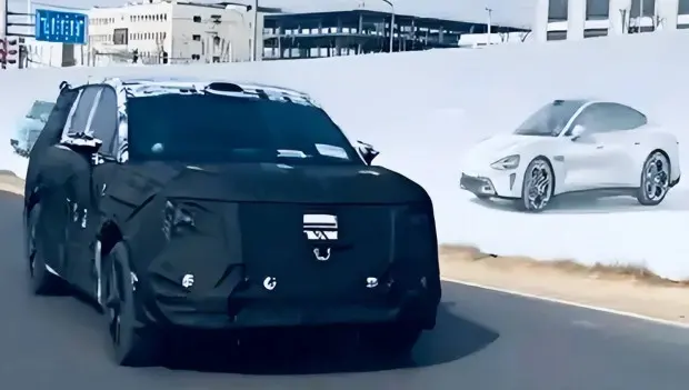 V Číně spatřen tajemný nový velký crossover Xiaomi — silniční testy už probíhají