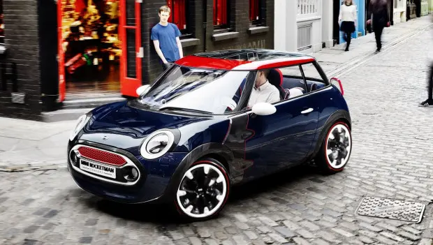 Mini Is Considering a Return to Truly Small Cars With a New Rocketman-Inspired Model