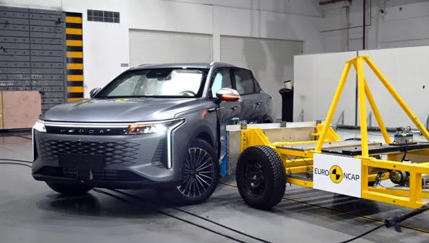 Exeed RX crash-getest: hoe veilig is hij?
