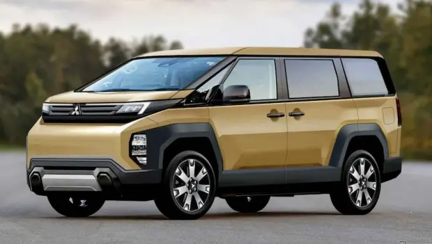 Next-Gen Mitsubishi Delica Minivan Previewed in Unofficial Rendering