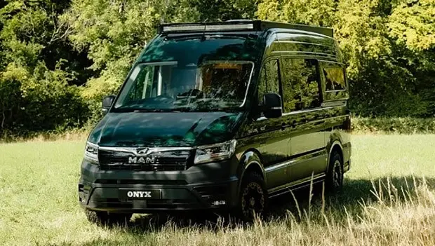 This Sleek Adventure Camper Van Is Built for Year-Round, Off-Grid Travel