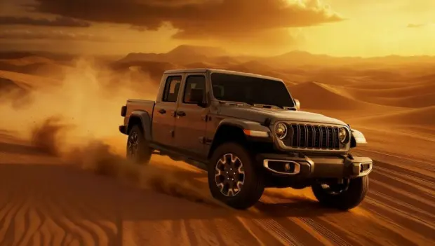 Jeep’s Only Pickup Gets a New Trim: Legendary Sahara Debuts on the Gladiator