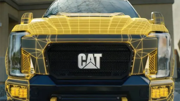 Caterpillar Builds a Pickup Inspired by AI-Generated Designs