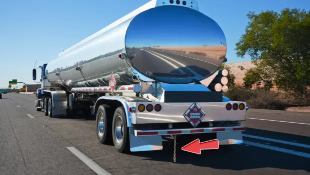 You’ve Seen This Chain Behind Fuel Tankers — But Do You Know What It’s Really For?