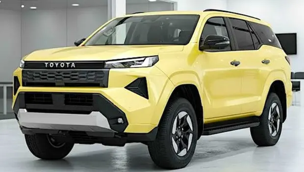 New 7-Passenger Body-on-Frame Toyota SUV Nears Launch: RAV4 and Hilux Design Blend in Speculative Render