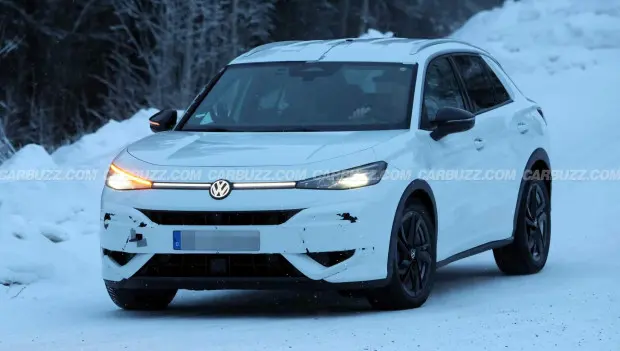 Volkswagen Sends the New T-Roc R Into Winter Testing: First Photos Reveal a 333-hp Sport SUV With a 2.0-Liter Turbo and Mild Hybrid Tech