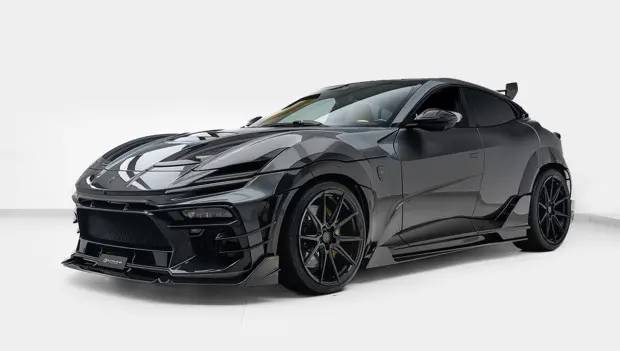 Blacked-Out Porroo on 24-Inch Wheels: A Tuned Ferrari Purosangue Built to Intimidate Supercars