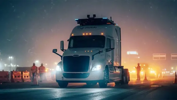 U.S. Unveils Self-Driving Truck with Night Vision: Ready for 24/7 Operations
