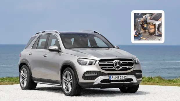 Owner Takes His Mercedes In for Bad Brakes, Mechanic Finds Incredible DIY Surprise