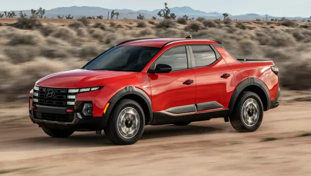 Hyundai Santa Cruz 2025 SUV based on KIA: something is already known about this model