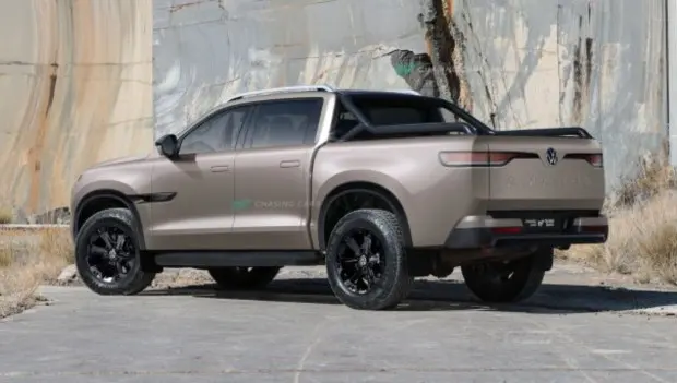 Rendering: Volkswagen Reportedly Approves Third-Generation Amarok With Hybrid and Full EV Options