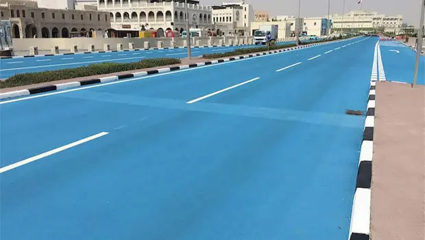 Why Roads Are Being Painted Blue in a Heat-Reduction Experiment