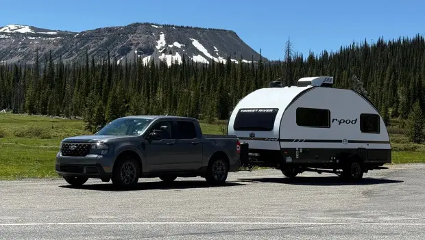 A Ford Maverick Towed a 3,200-Pound Camper 6,500 Miles—Then Wyoming Winds Changed Everything