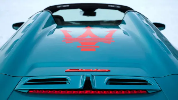 Maserati Unveils One-of-a-Kind MCPura Cielo Frozen Magma Roadster in New Photos