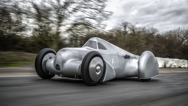 Legendary 1935 Auto Union Lucca Speed Car Recreated After Nearly 90 Years