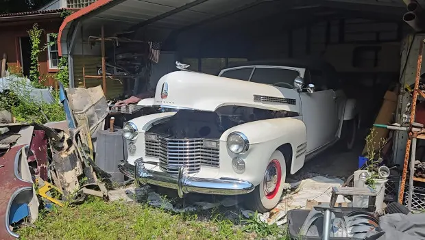 1941 Cadillac Convertible Wedding Rental Is an Odd-Ball Classic Rarity With a Massive Big-Block Upgrade