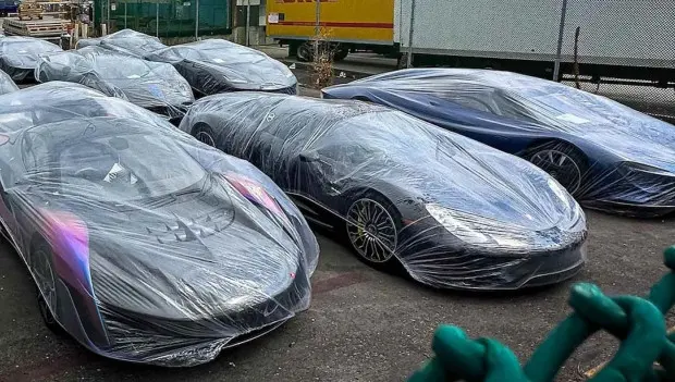 $50 Million Collection of Rare Hypercars Spotted at Los Angeles International Airport